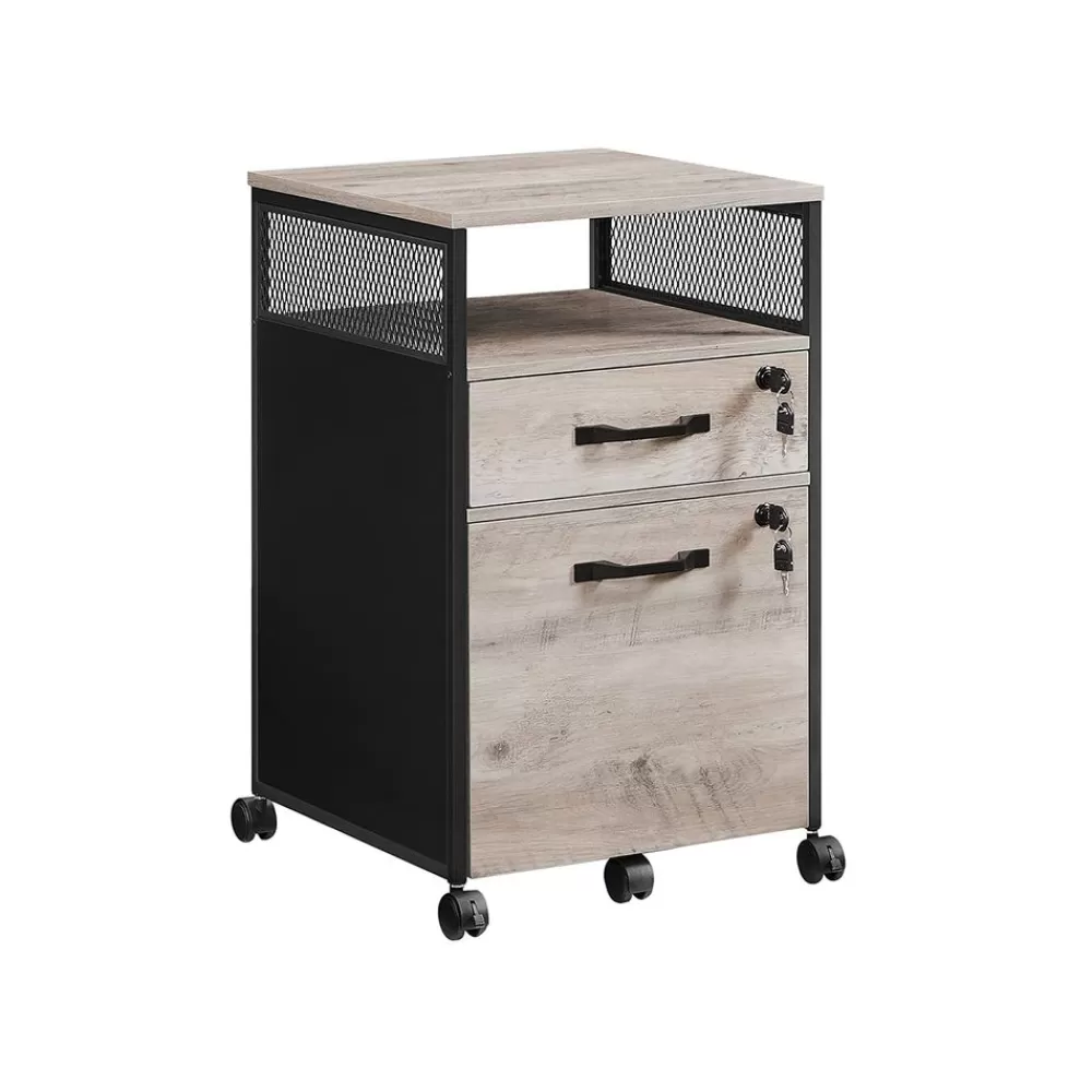 Flash Sale SONGMICS Rollcontainer abschließbar