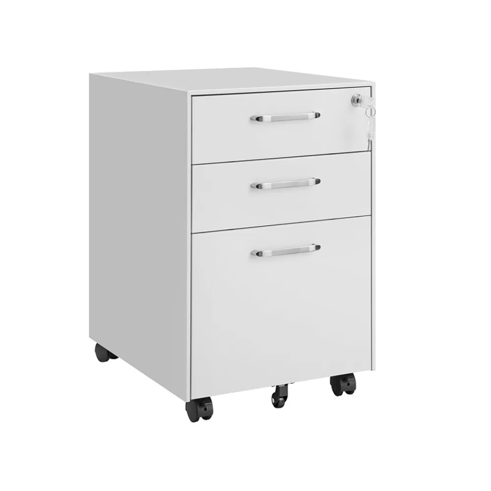 Flash Sale SONGMICS Rollcontainer weiß