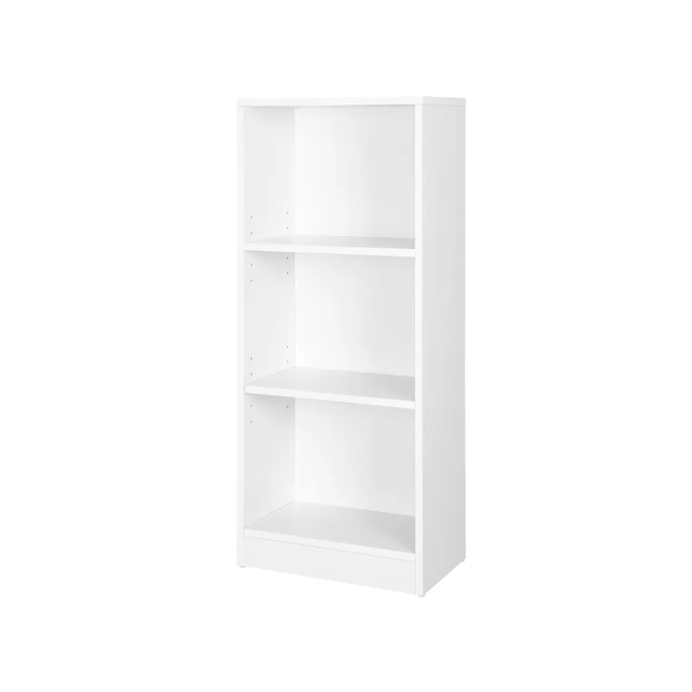 Shop SONGMICS Schlichtes Bücherregal 3 Fächer Weiß