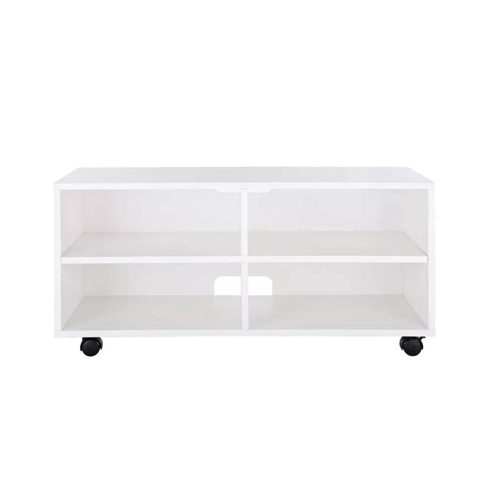 Store SONGMICS Schlichtes TV-Lowboard auf Rollen