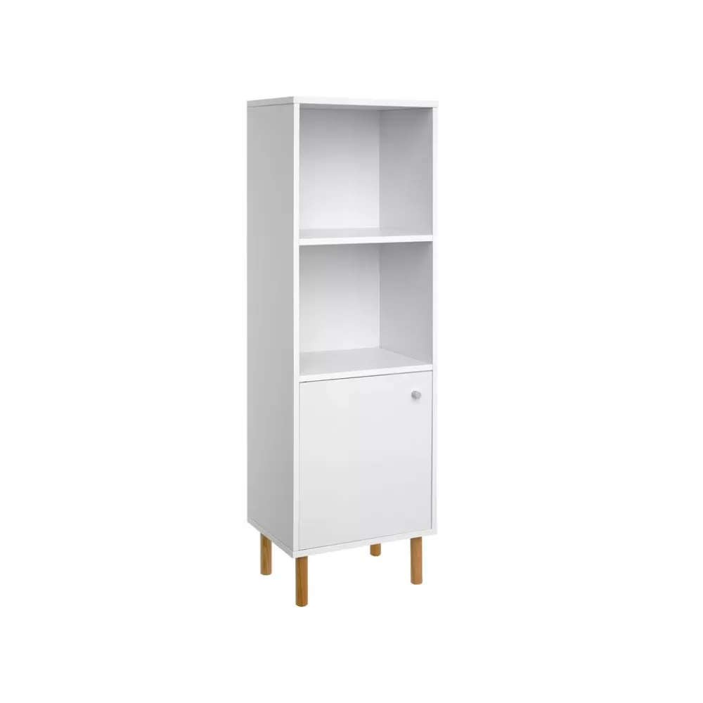 Fashion SONGMICS Schmaler Bücherschrank Weiß