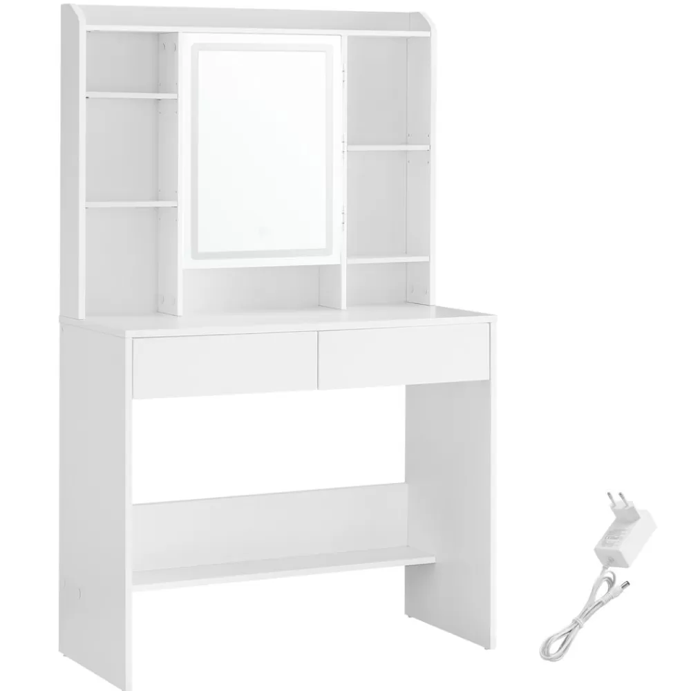 Cheap SONGMICS Schminktisch mit LED-Beleuchtung