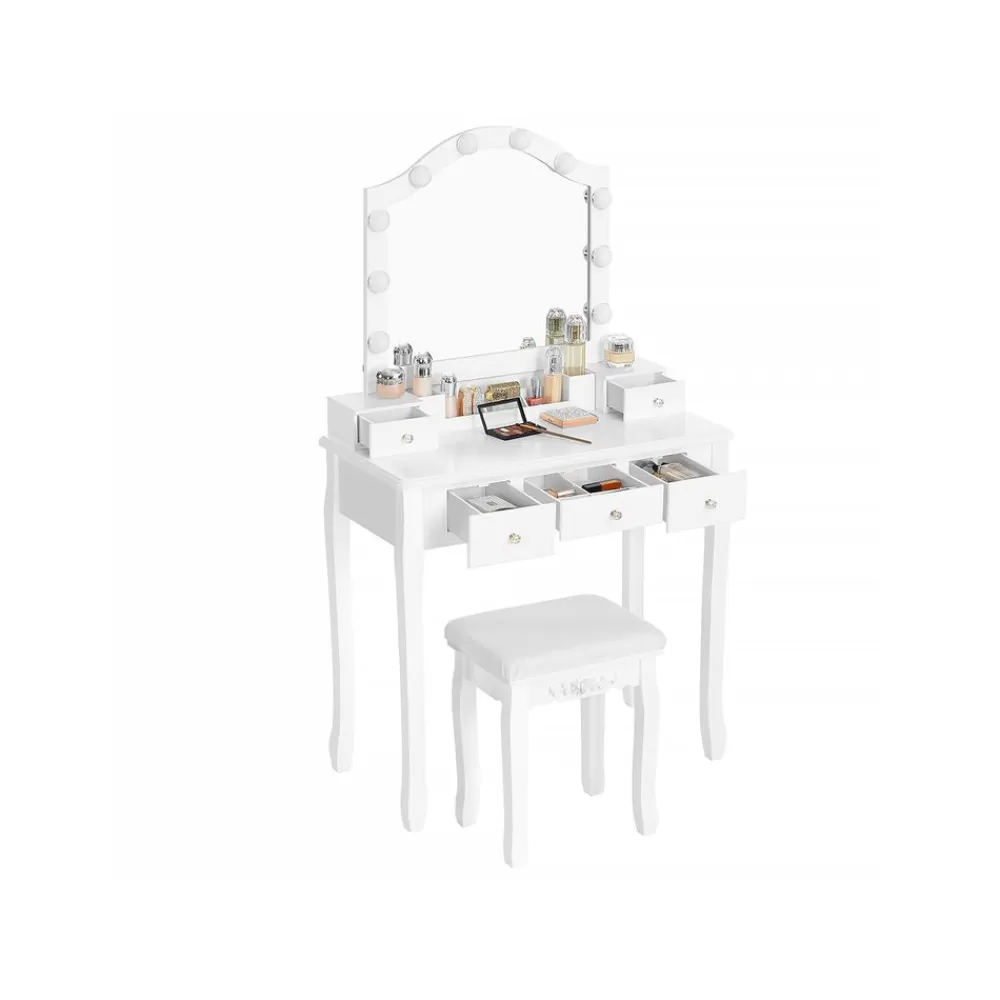 Flash Sale SONGMICS Schminktisch-Set weiß
