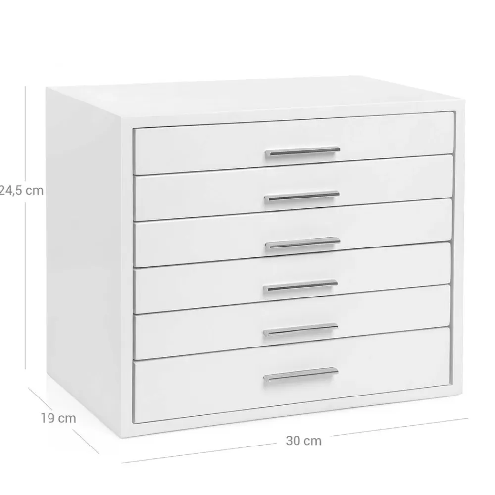 schmuckbox__schubladen_wei_5.webp New SONGMICS Schmuckbox 6 Schubladen Weiß