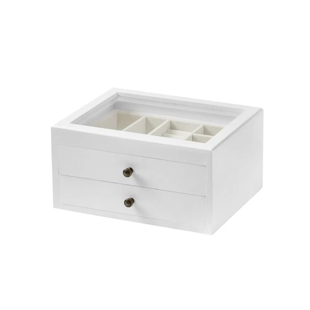 Discount SONGMICS Schmuckkästchen weiß