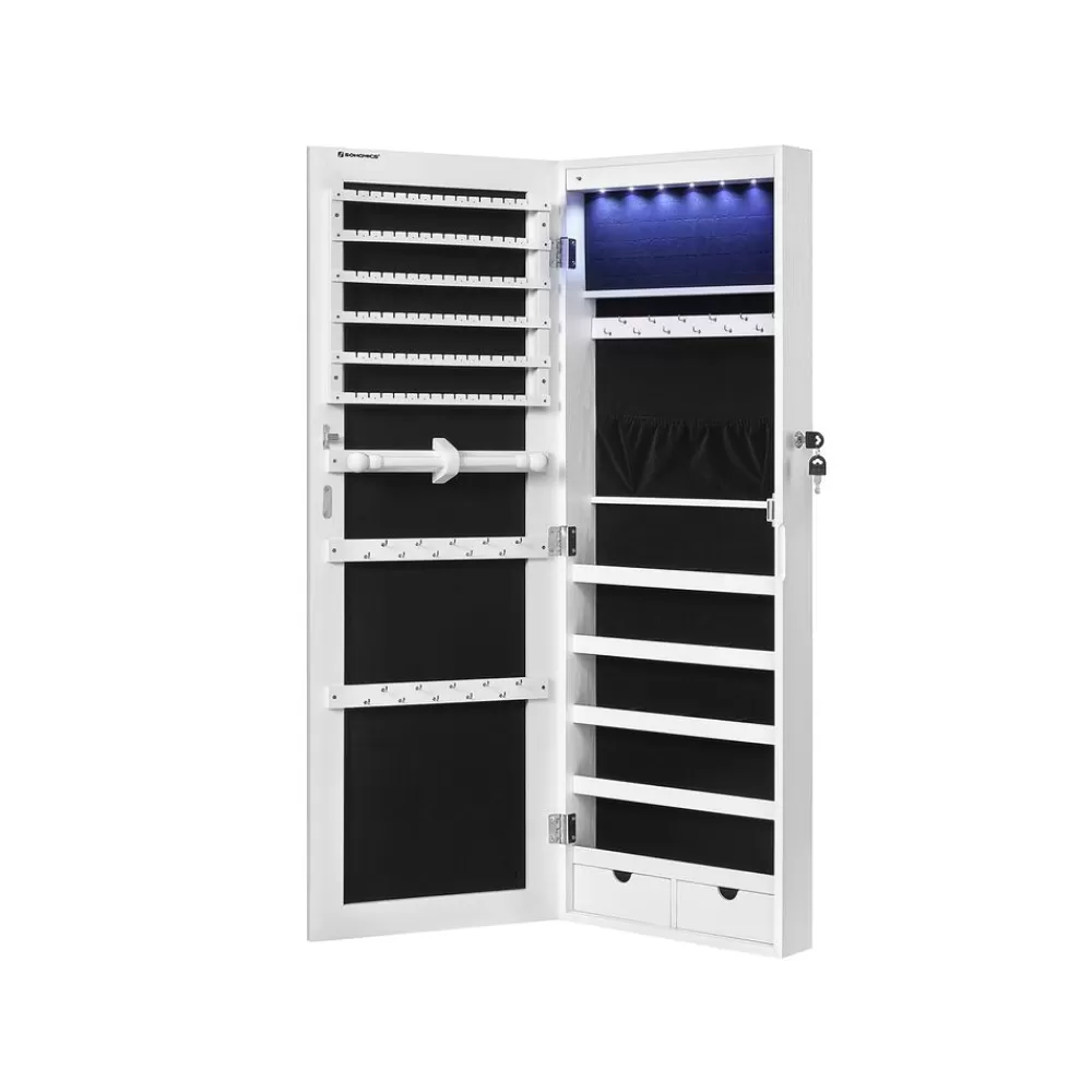 Store SONGMICS Schmuckschrank hängend ohne Rahmen