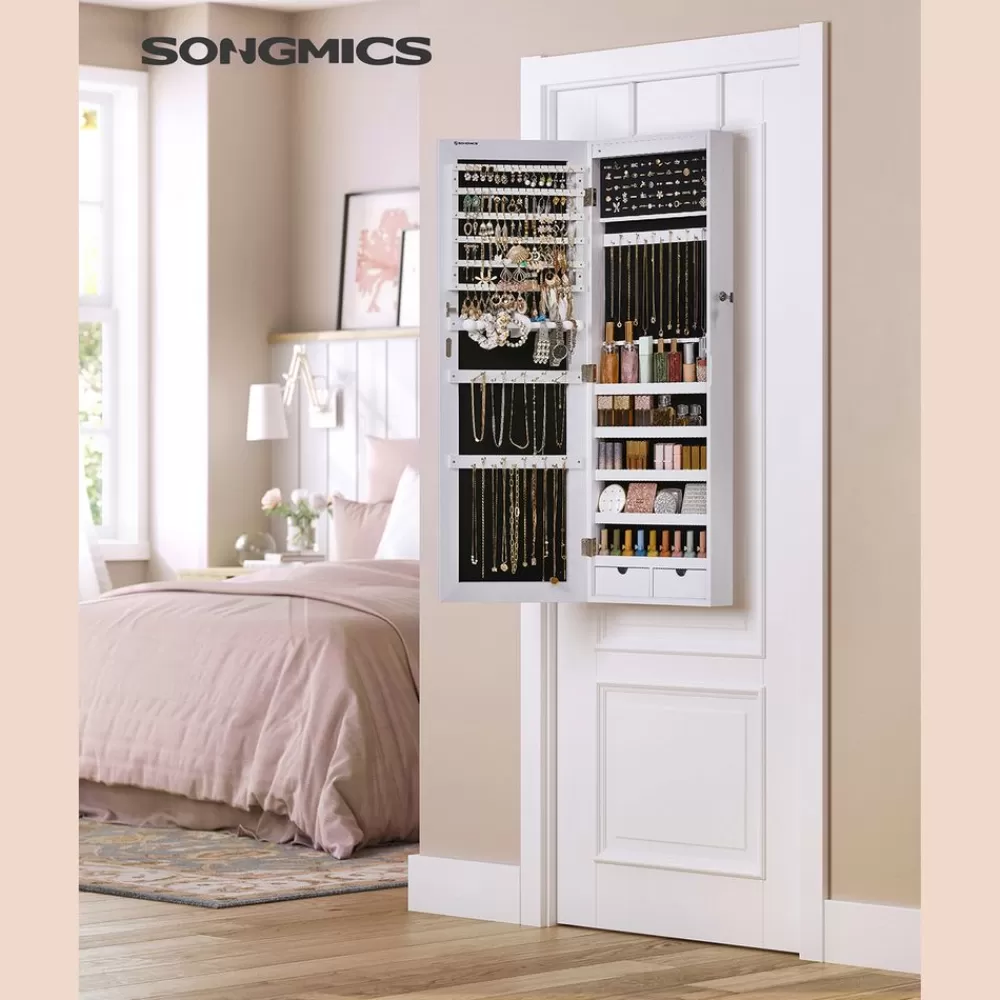 Store SONGMICS Schmuckschrank hängend ohne Rahmen