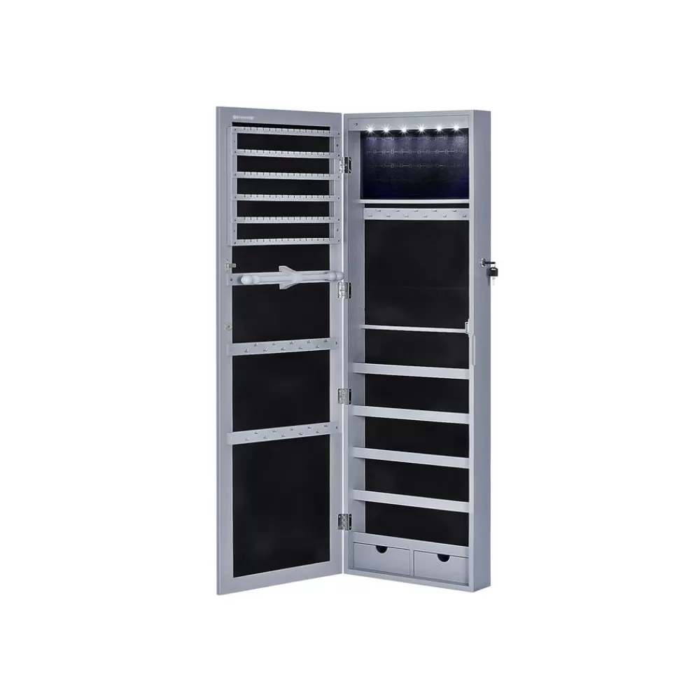 Best SONGMICS Schmuckschrank mit Innenbeleuchtung