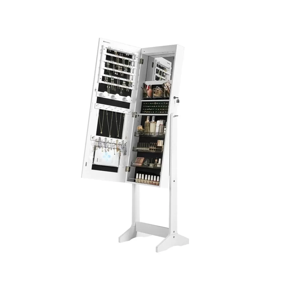 Sale SONGMICS Schmuckschrank mit LED-Beleuchtung