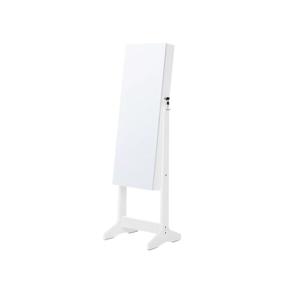 Store SONGMICS Schmuckschrank weiß