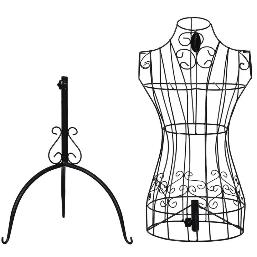 schneiderpuppe_vintage_wei_10.webp Flash Sale SONGMICS Schneiderpuppe Vintage Weiß