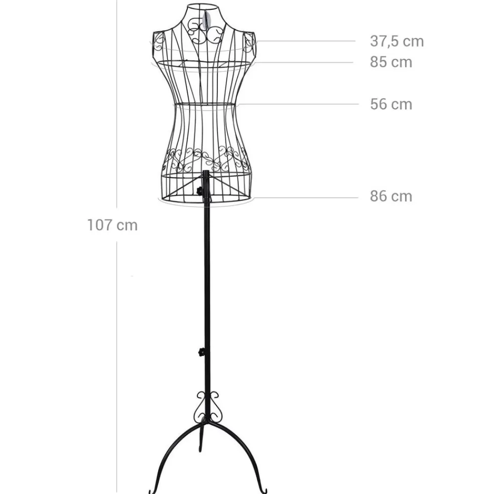 schneiderpuppe_vintage_wei_11.webp Flash Sale SONGMICS Schneiderpuppe Vintage Weiß