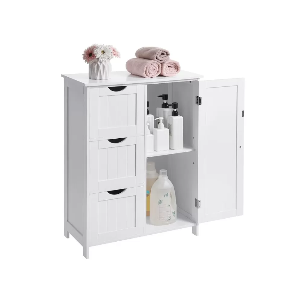 Cheap SONGMICS Schrank mit 3 großen Schubladen
