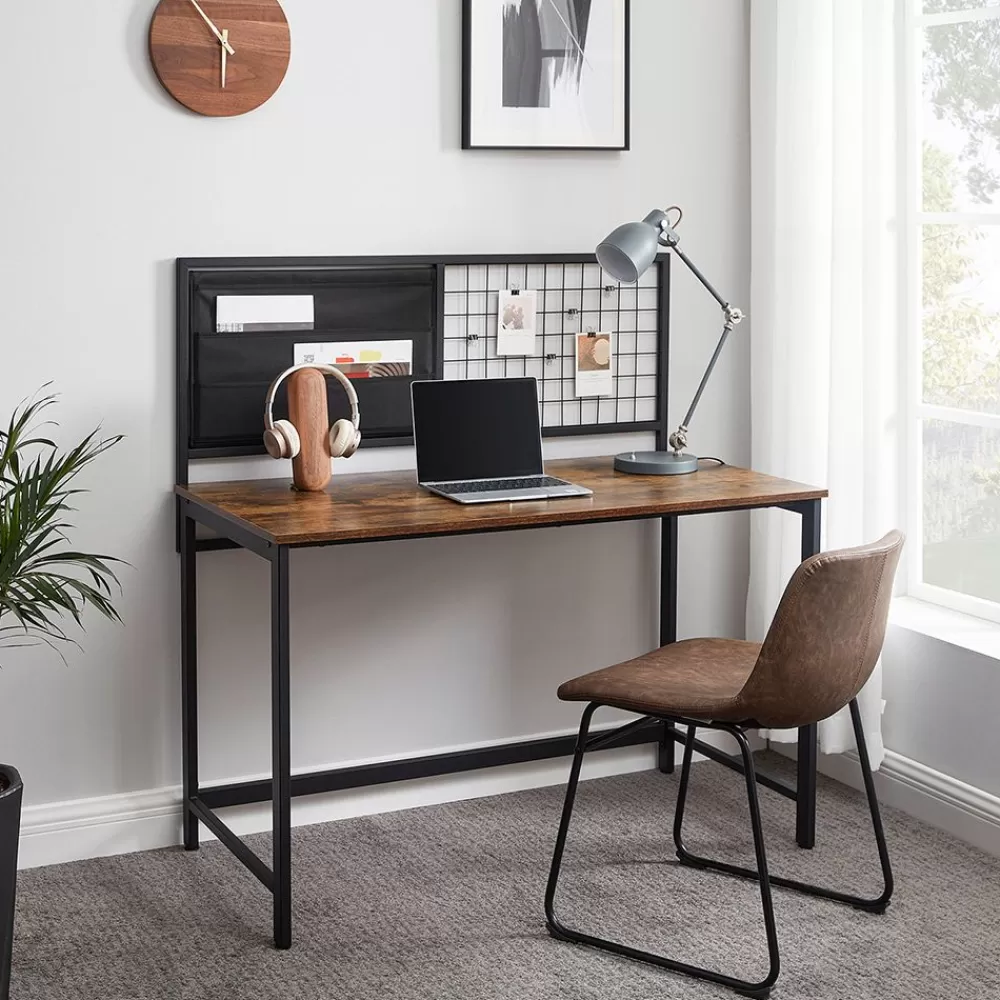 Online SONGMICS Schreibtisch 118 x 60 cm mit Gitter