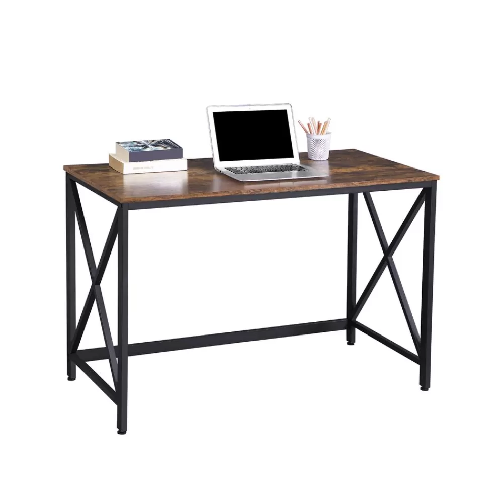 Outlet SONGMICS Schreibtisch mit Metallgestell