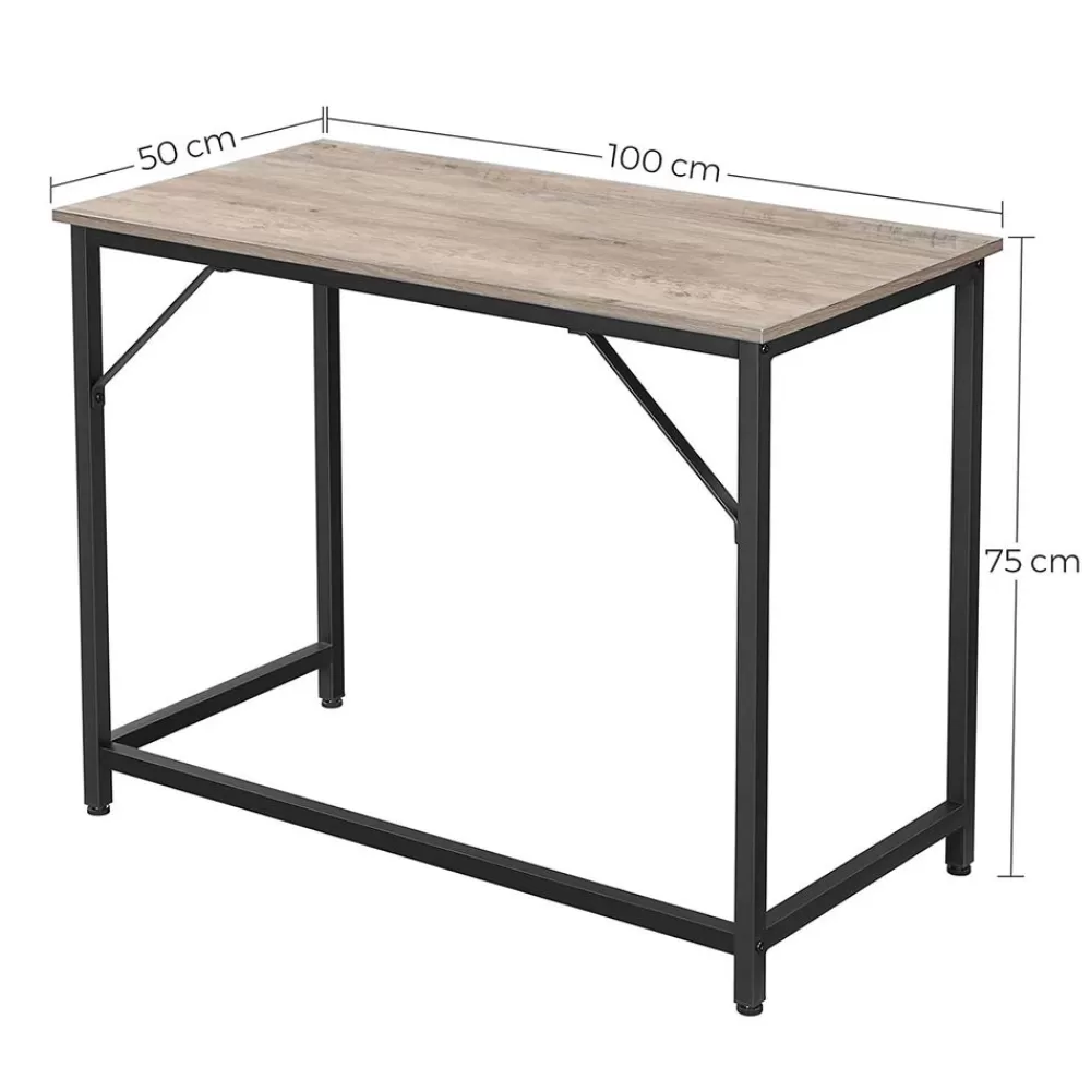 schreibtisch_mit_metallgestell_7.webp Sale SONGMICS Schreibtisch mit Metallgestell