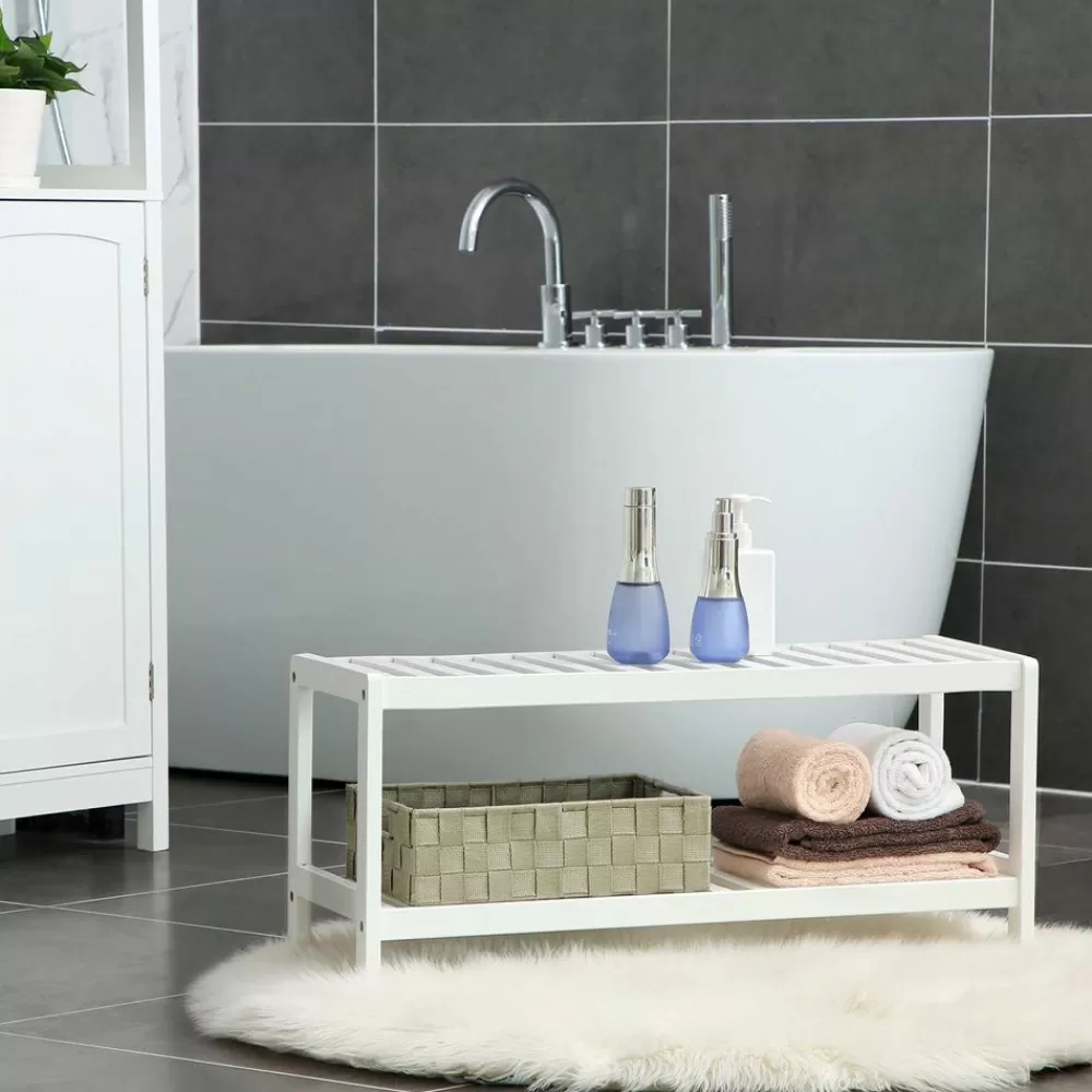 schuhregal_aus_bambus_mit__ebenen_weinaturfarben_9.webp Outlet SONGMICS Schuhregal aus Bambus mit 2 Ebenen weiß-naturfarben