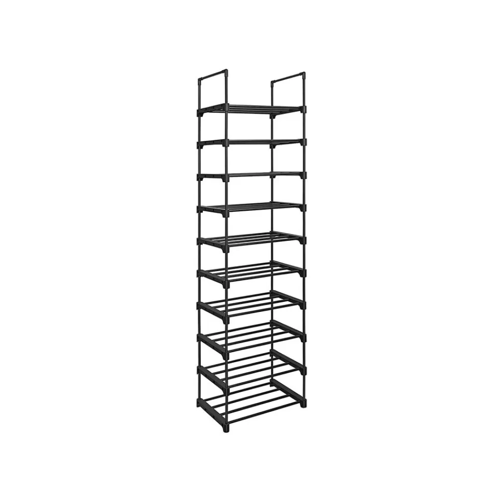 Clearance SONGMICS Schuhregal mit 10 Ablagen