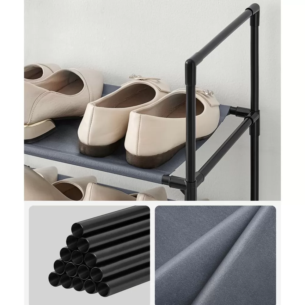 schuhregal_mit__ebenen__x__x__cm_11.webp Discount SONGMICS Schuhregal mit 10 Ebenen 33 x 33 x 173 cm