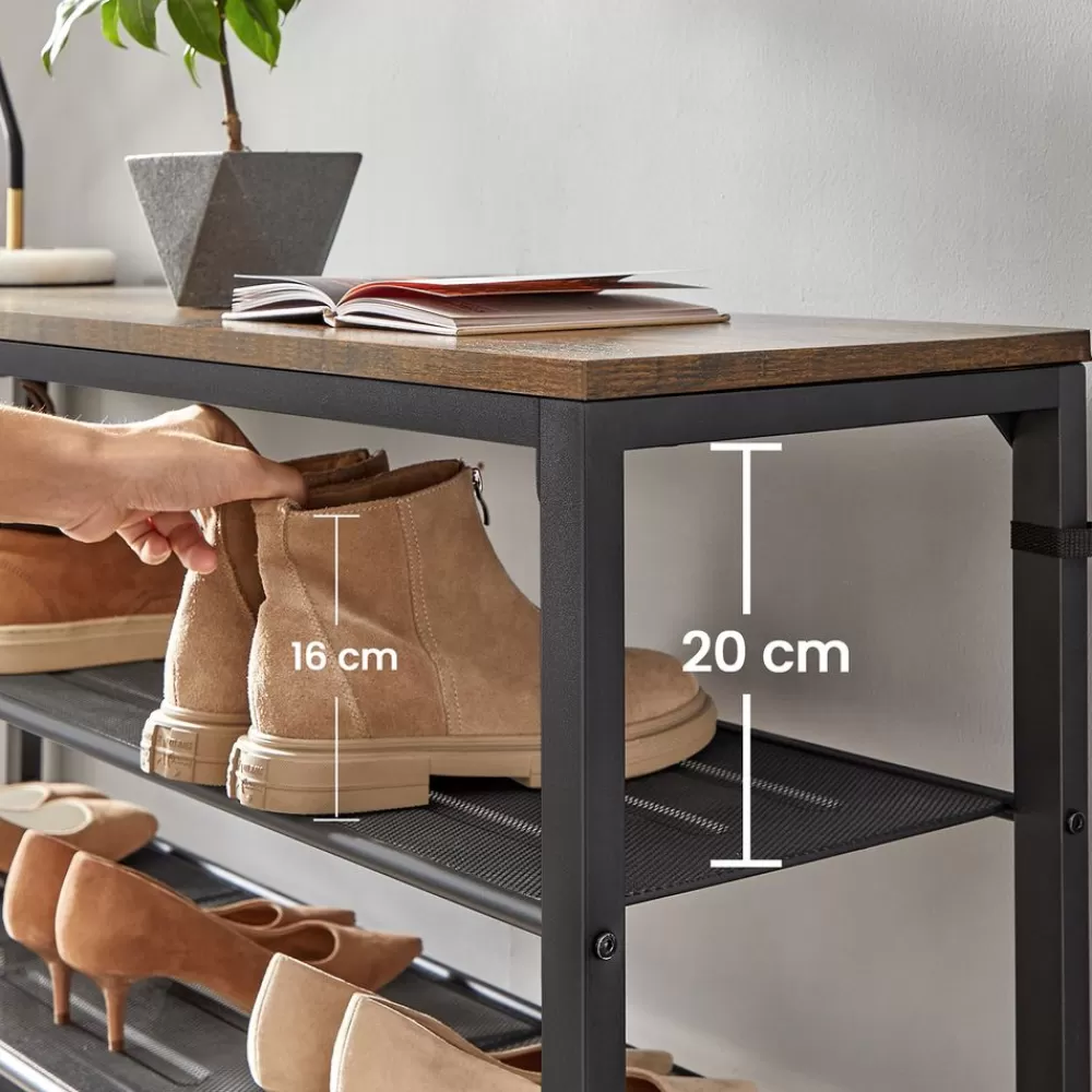 schuhregal_mit__gitterablagen_3.webp Cheap SONGMICS Schuhregal mit 7 Gitterablagen