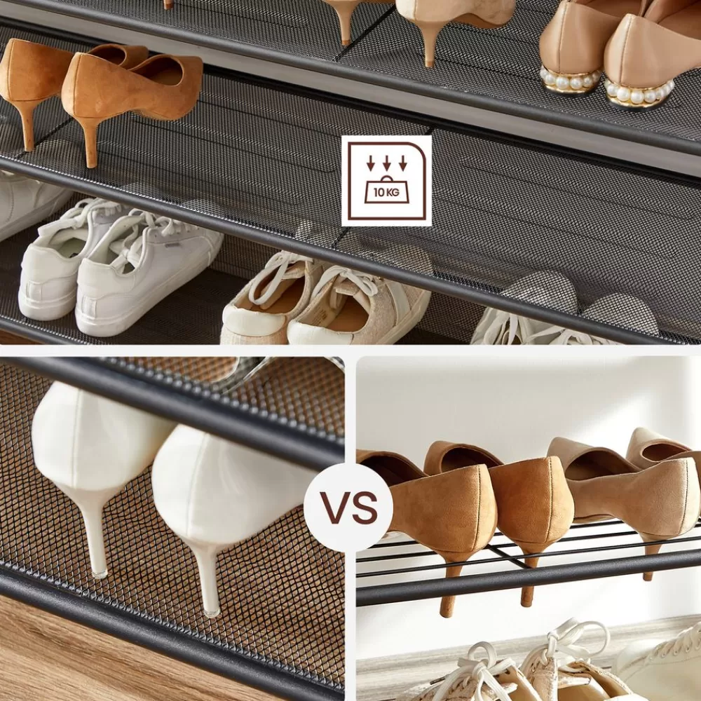 schuhregal_mit__gitterablagen_4.webp Cheap SONGMICS Schuhregal mit 7 Gitterablagen