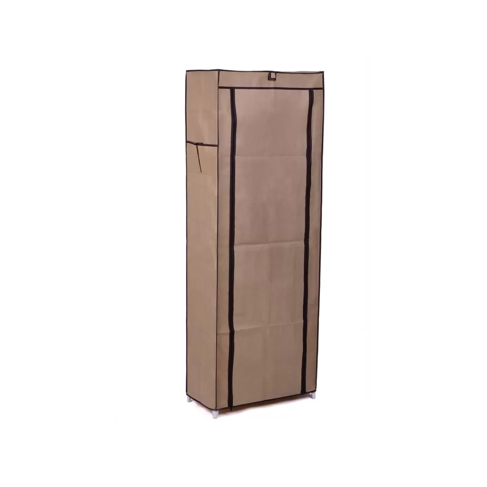 Online SONGMICS Schuhregal mit Abdeckung 58 cm Braun