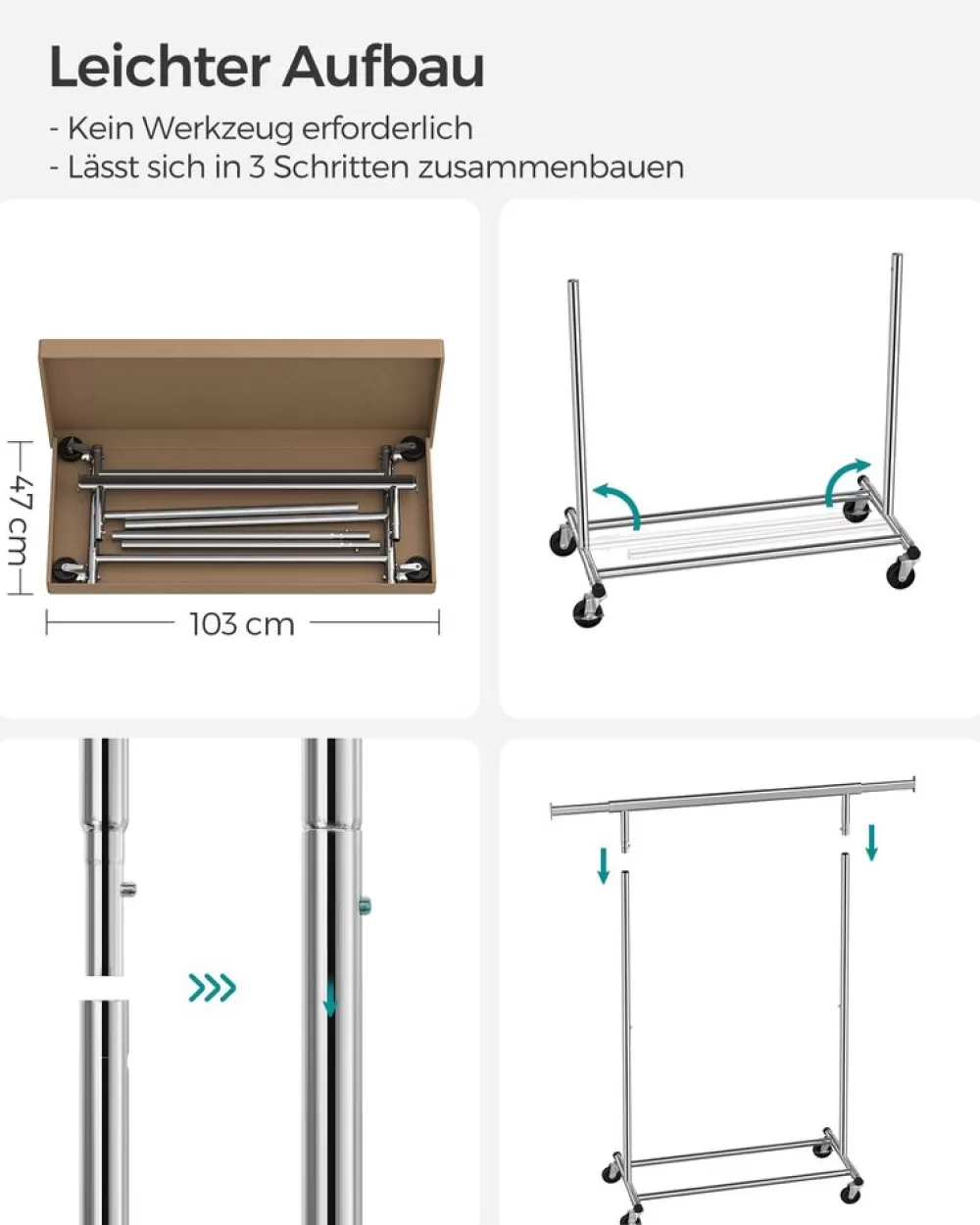 schwerlastkleiderstnder__kg_6-1.webp Flash Sale SONGMICS Schwerlast-Kleiderständer 90 kg