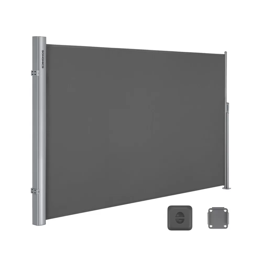 Online SONGMICS Seitenmarkise 180 x 350 cm Anthrazit