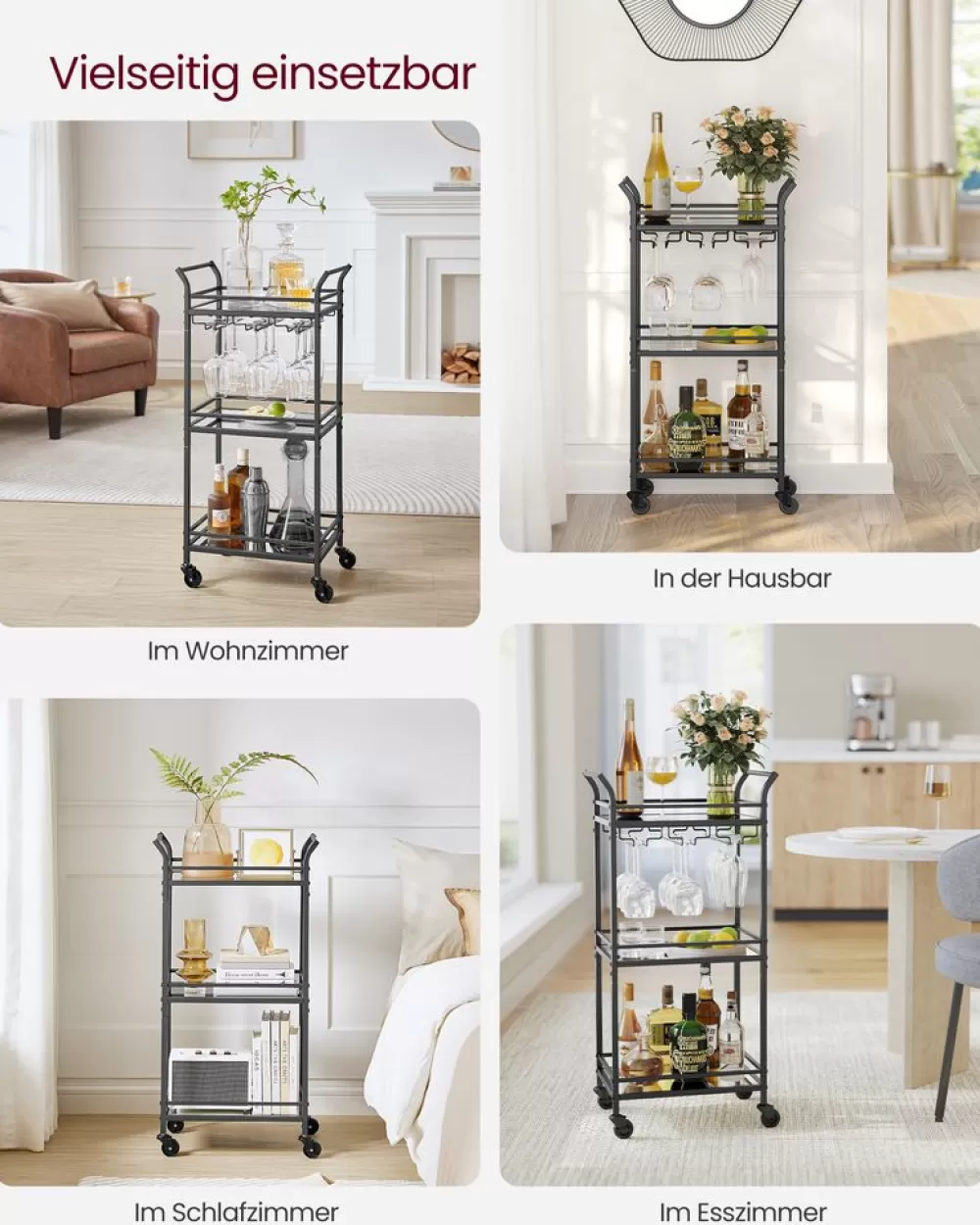 servierwagen__ebenen_mit_rollen_goldfarben_12.webp Best Sale SONGMICS Servierwagen 3 Ebenen mit Rollen goldfarben