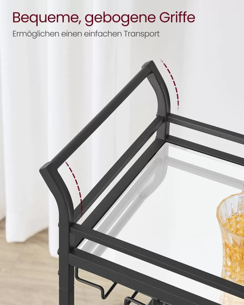 servierwagen__ebenen_mit_rollen_goldfarben_17.webp Best Sale SONGMICS Servierwagen 3 Ebenen mit Rollen goldfarben