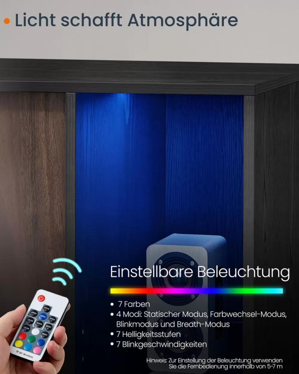 sideboard_mit_beleuchtung_und_toollesstechnologie_5.webp New SONGMICS Sideboard mit Beleuchtung und Toolless-Technologie