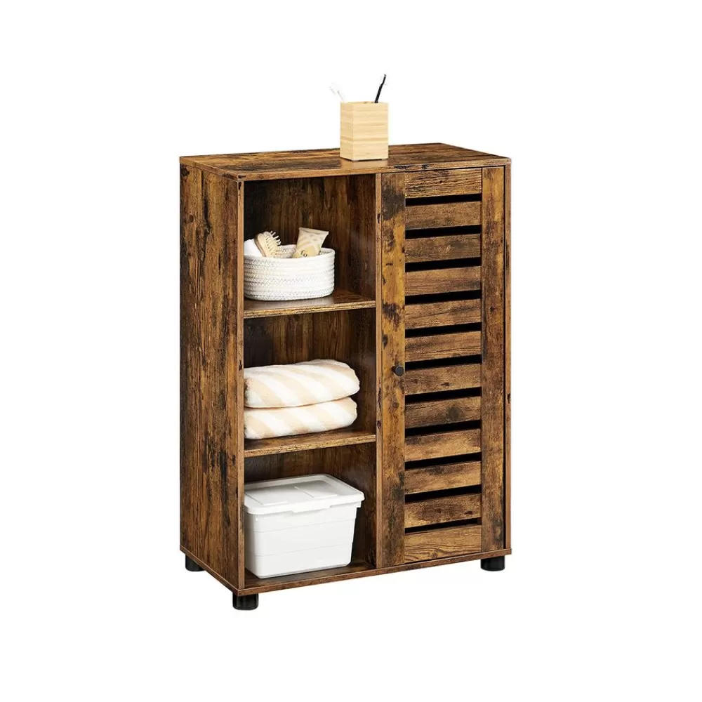 Shop SONGMICS Sideboard mit Glasplatte und Schiebetür
