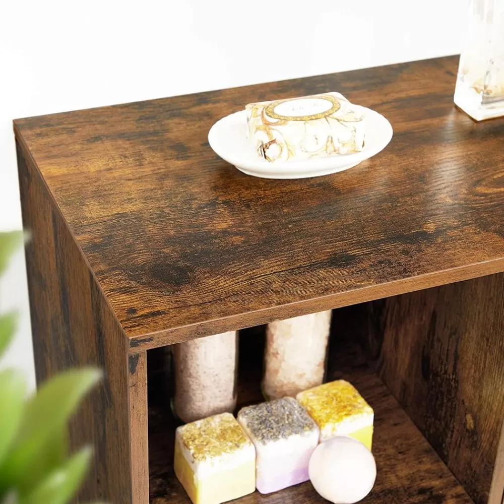 sideboard_mit_glasplatte_und_schiebetr_4.webp Shop SONGMICS Sideboard mit Glasplatte und Schiebetür