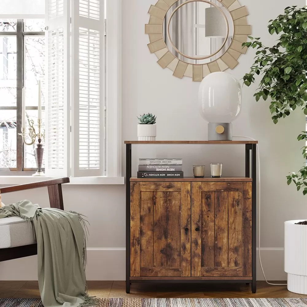 sideboard_mit_tren_und_verstellbaren_ablagen_3.webp New SONGMICS Sideboard mit Türen und verstellbaren Ablagen