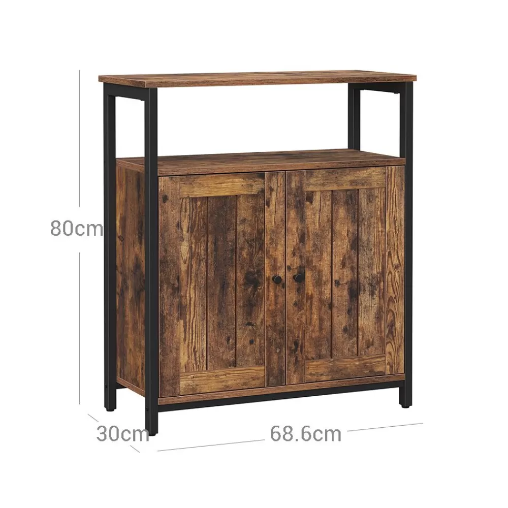 sideboard_mit_tren_und_verstellbaren_ablagen_6.webp New SONGMICS Sideboard mit Türen und verstellbaren Ablagen