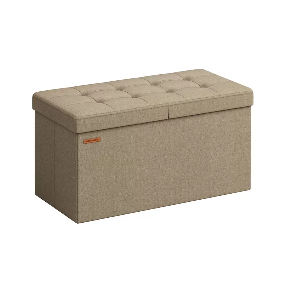 sitzbank_mit_stauraum__x__x__cm_tintenschwarz_6.webp Best Sale SONGMICS Sitzbank mit Stauraum 38 x 76 x 38 cm tintenschwarz