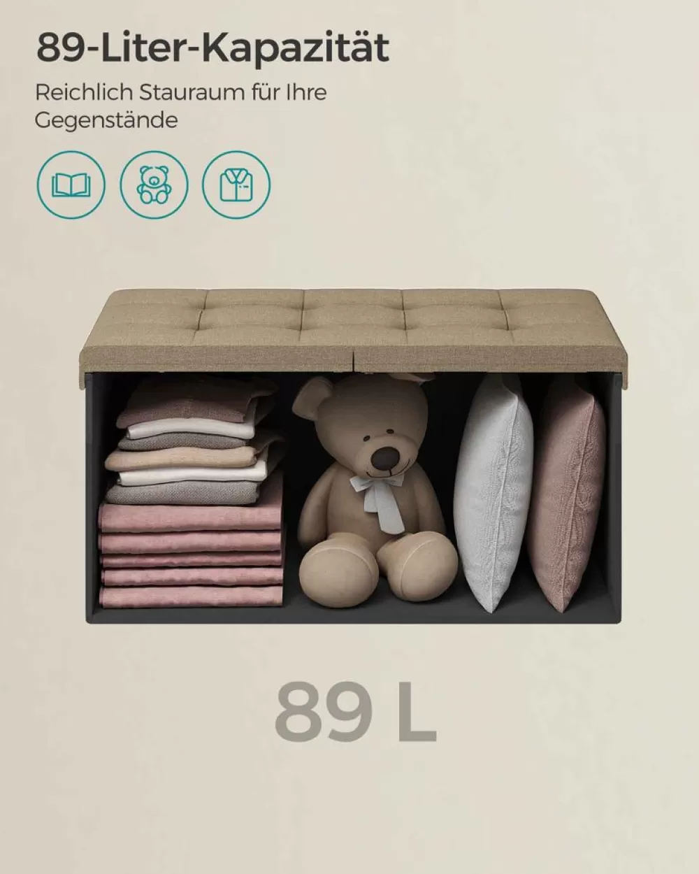 sitzbank_mit_stauraum__x__x__cm_tintenschwarz_9.webp Best Sale SONGMICS Sitzbank mit Stauraum 38 x 76 x 38 cm tintenschwarz