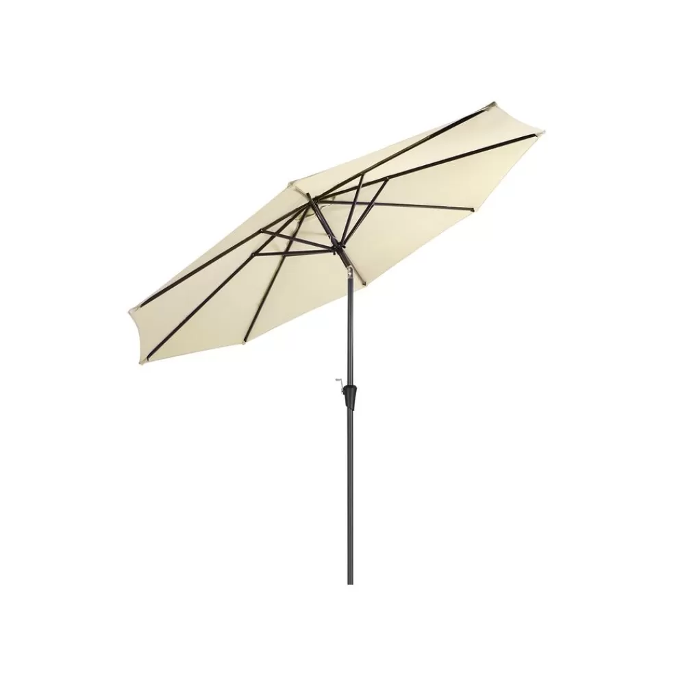 Fashion SONGMICS Sonnenschirm Ø 300 cm Taupe