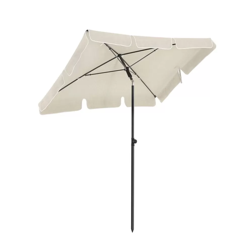 Flash Sale SONGMICS Sonnenschirm 200 x 125 cm Beige