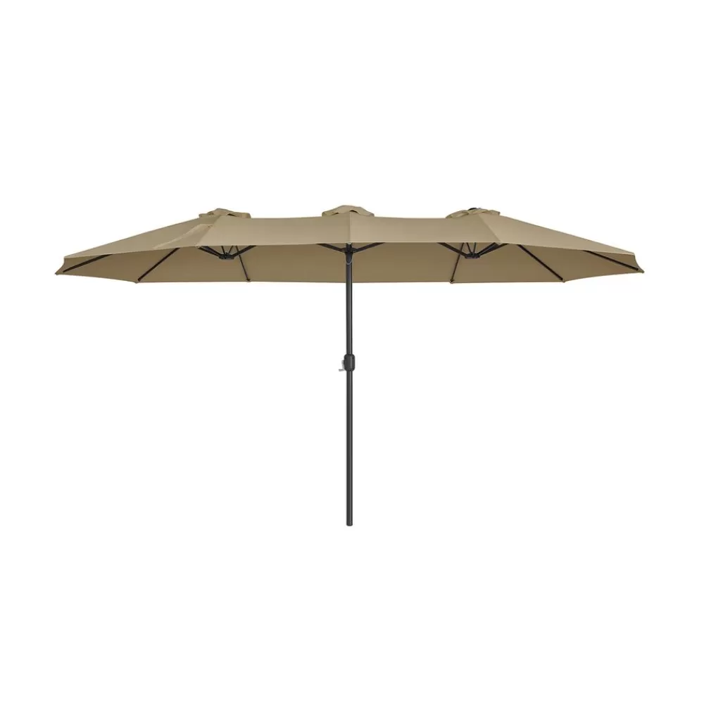 Discount SONGMICS Sonnenschirm extra groß Taupe