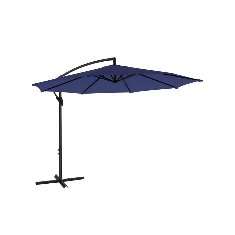 Hot SONGMICS Sonnenschirm Marineblau