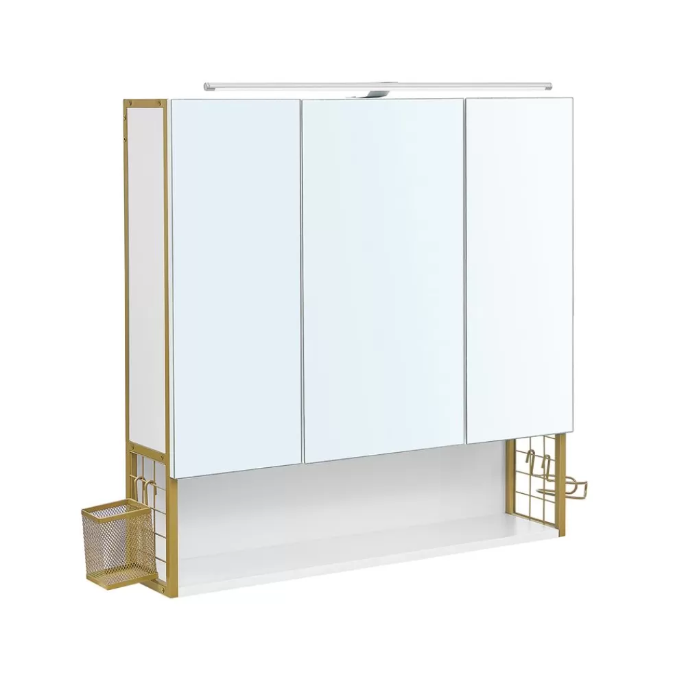 Cheap SONGMICS Spiegelschrank mit Beleuchtung