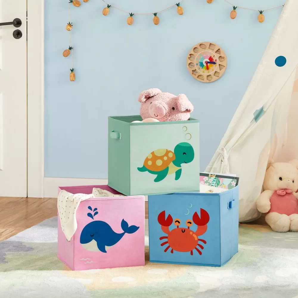 Store SONGMICS Spielzeug-Organizer 3er Set