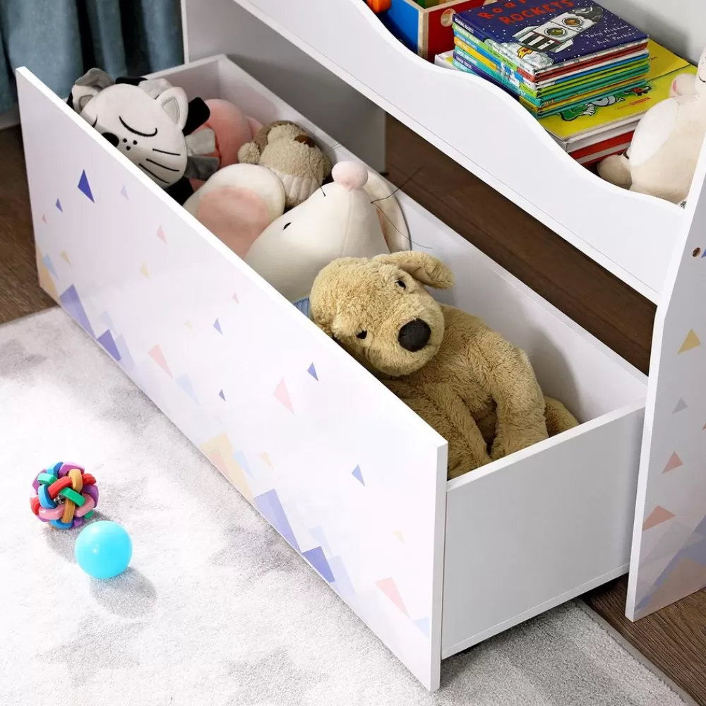 spielzeugregal_fr_kinder_wei_4.webp Discount SONGMICS Spielzeugregal für Kinder Weiß