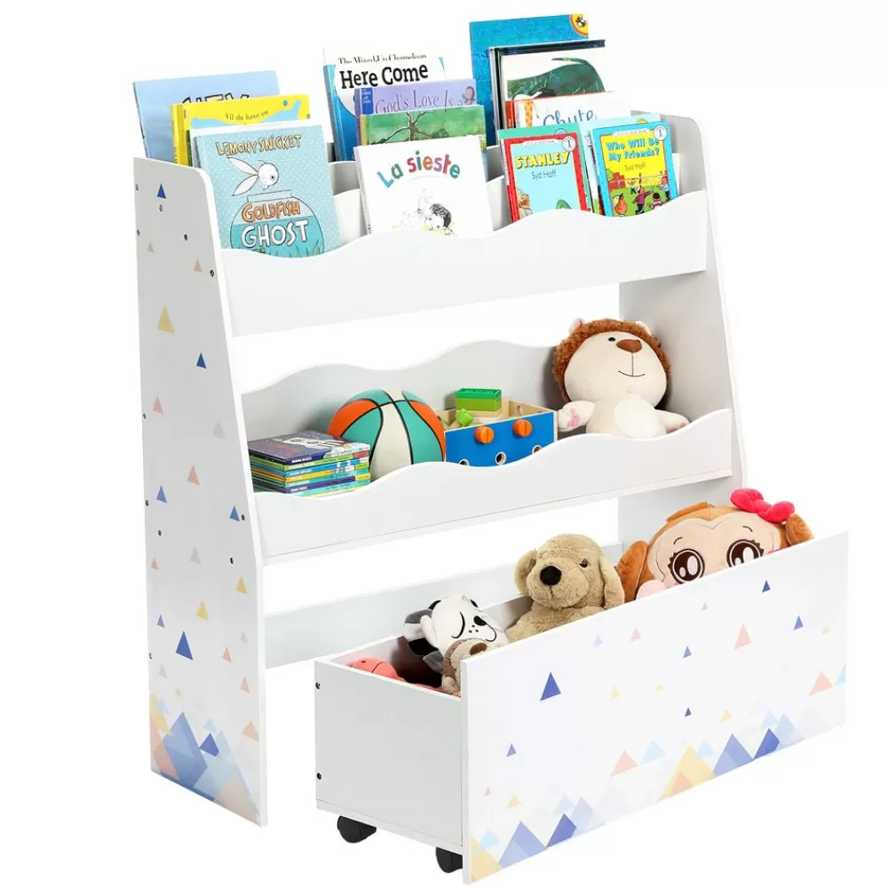 spielzeugregal_fr_kinder_wei_5.webp Discount SONGMICS Spielzeugregal für Kinder Weiß