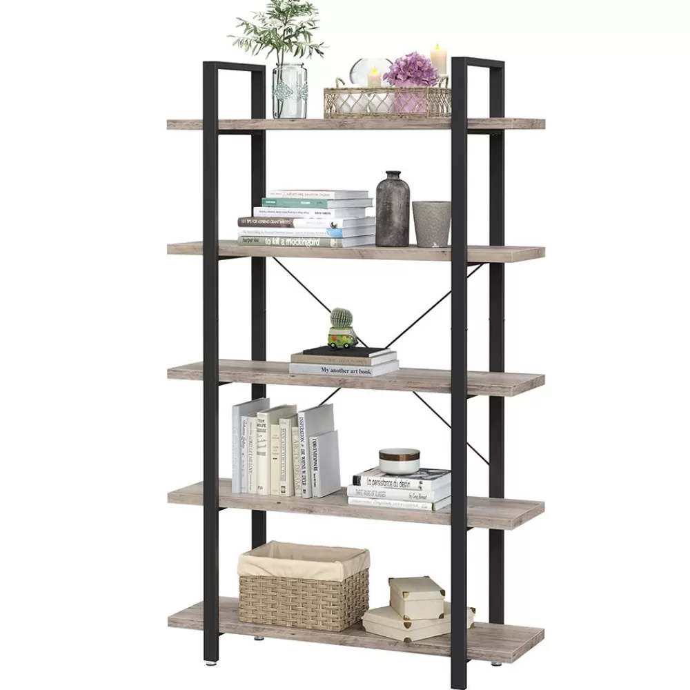 Discount SONGMICS Stabiles Standregal mit 5 Regalebenen