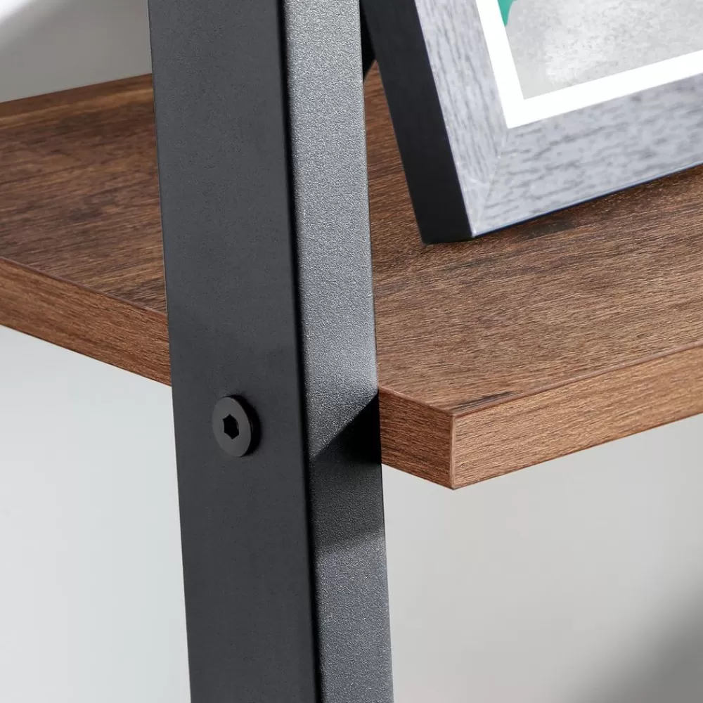 standregal_haselnussbraunschwarz_5.webp Cheap SONGMICS Standregal Haselnussbraun-Schwarz