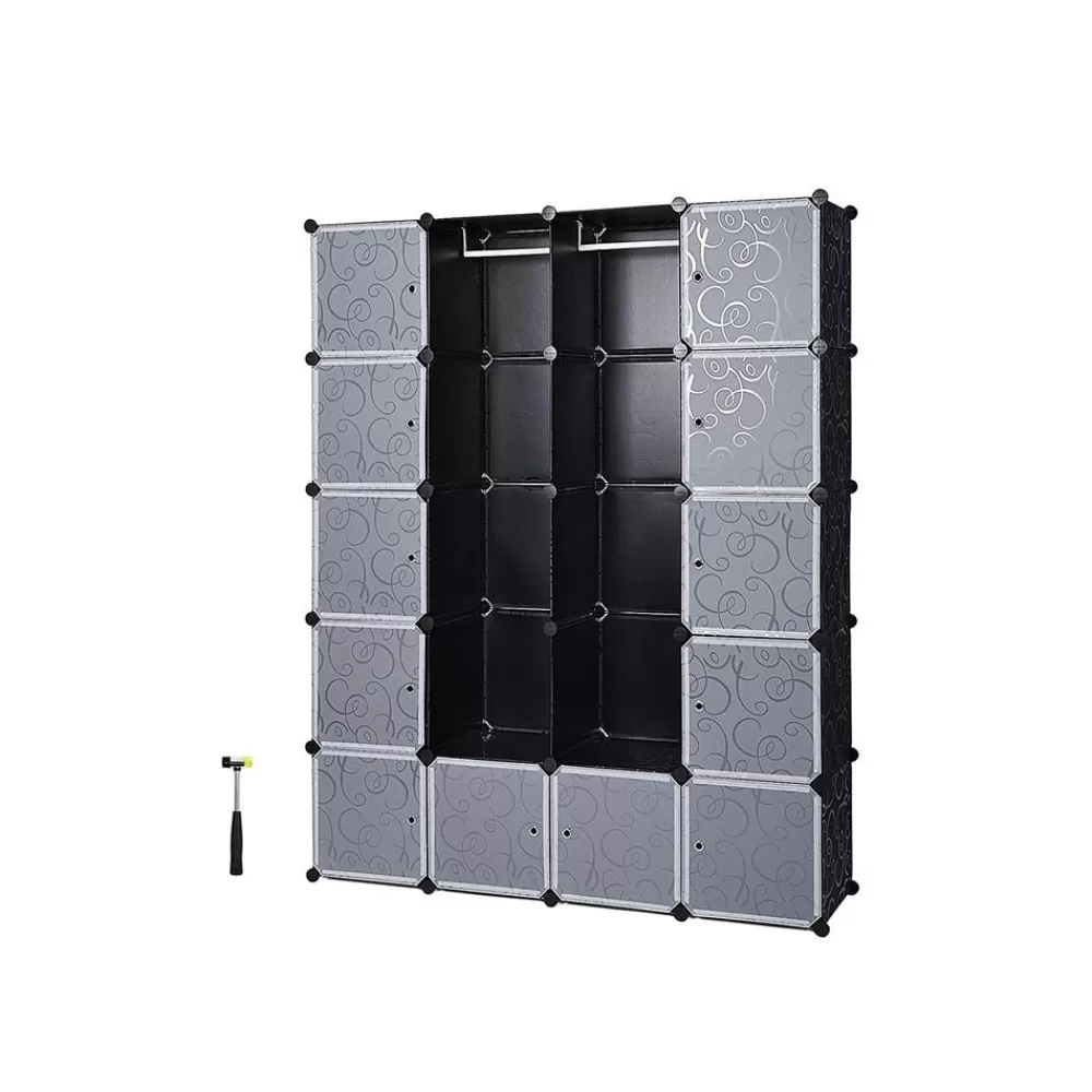 Shop SONGMICS Steckregal für Kleidung Schwarz