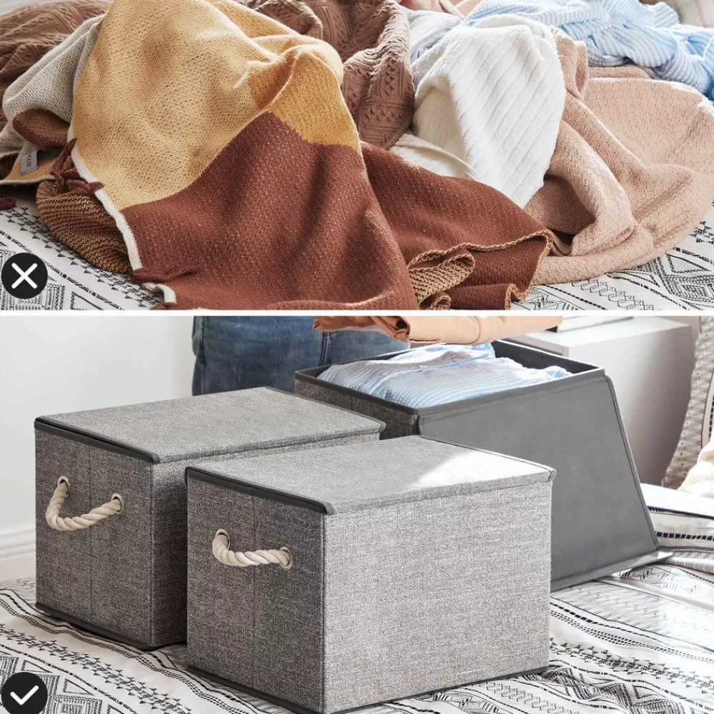 stoffboxen_mit_deckel_er_set_6.webp Store SONGMICS Stoffboxen mit Deckel 3er Set
