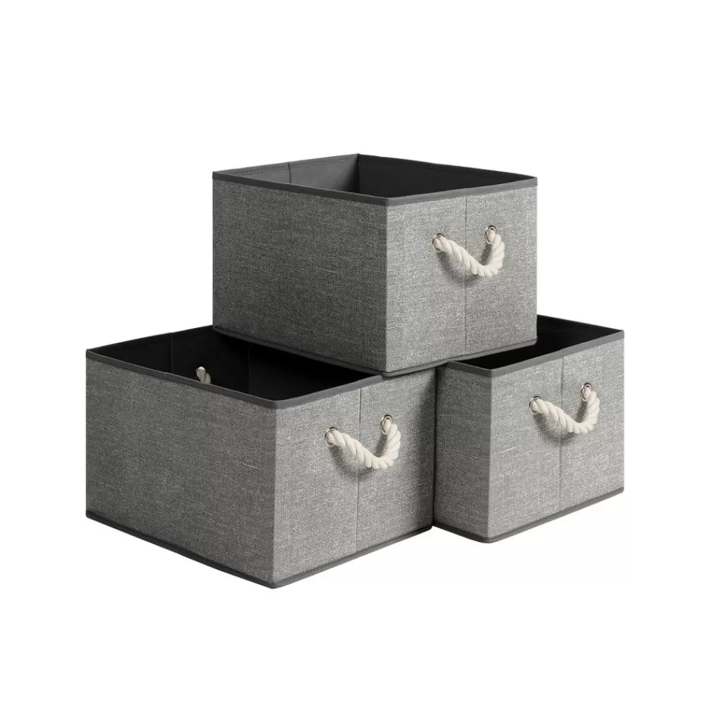 stoffboxen_mit_deckel_er_set_9.webp Store SONGMICS Stoffboxen mit Deckel 3er Set